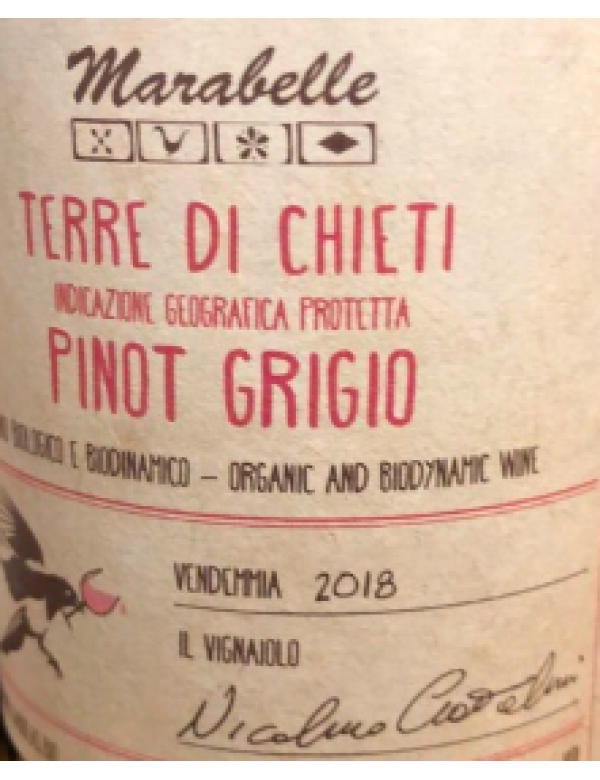 Marabelle Pinot Grigio BIO